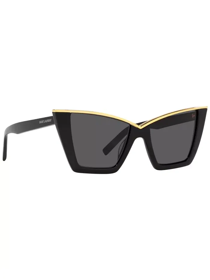 Женские солнцезащитные очки, SL 570 Saint Laurent — изображение 3 из 10, золотистый