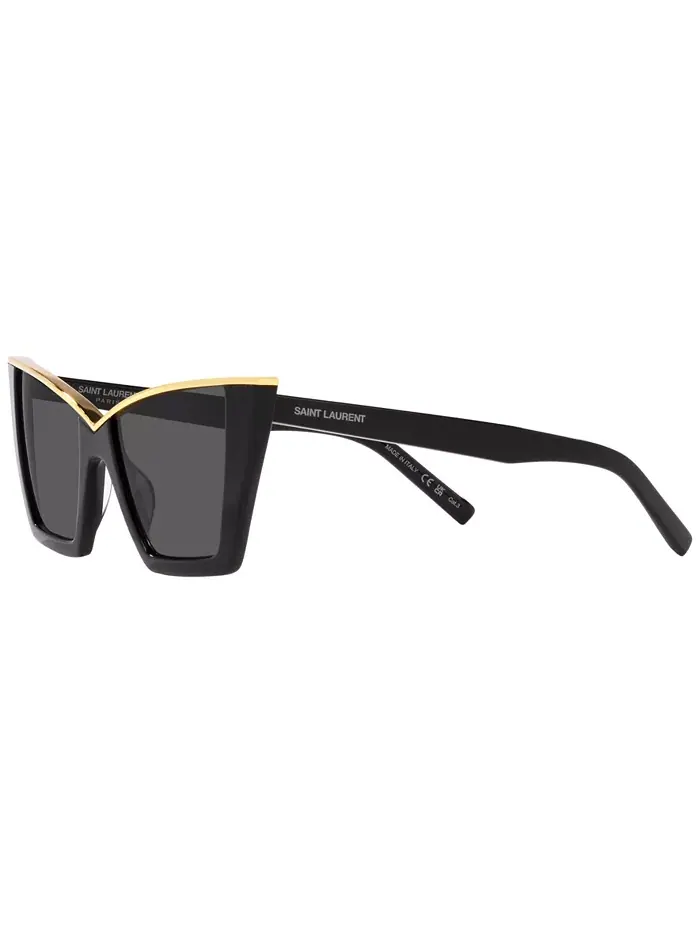 Женские солнцезащитные очки, SL 570 Saint Laurent — изображение 8 из 10, золотистый