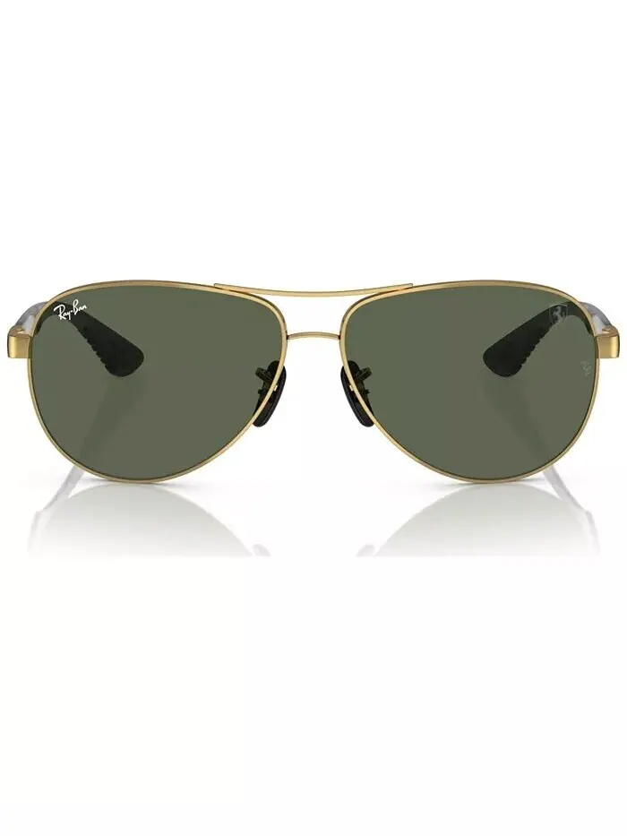 Мужские солнцезащитные очки Ray-Ban — изображение 3 из 7, золотистый