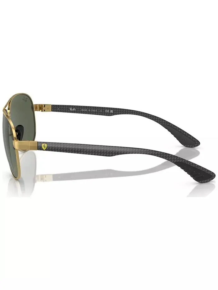 Мужские солнцезащитные очки Ray-Ban — изображение 5 из 7, золотистый