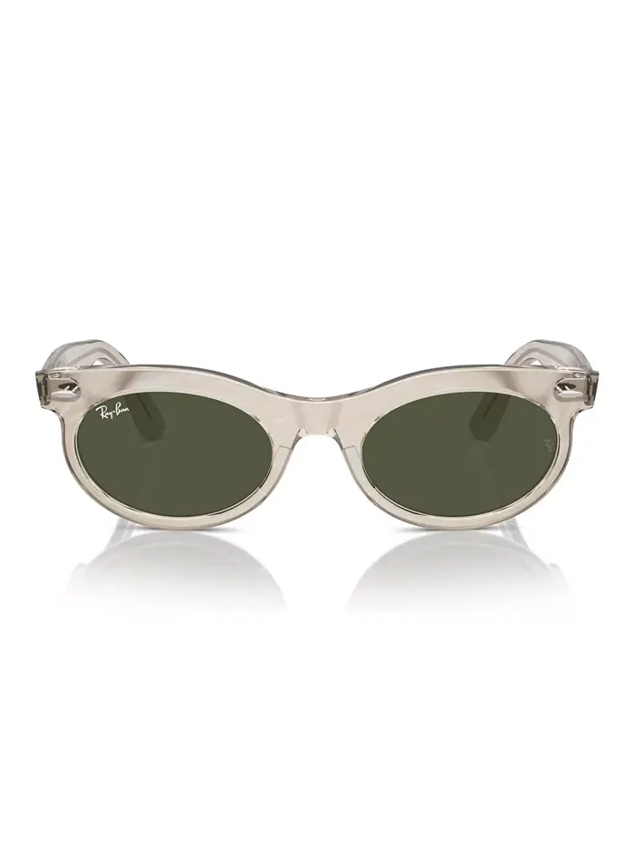 Унисекс-солнцезащитные очки Wayfarer Oval Change RB2242 Ray-Ban — изображение 2 из 6, серый