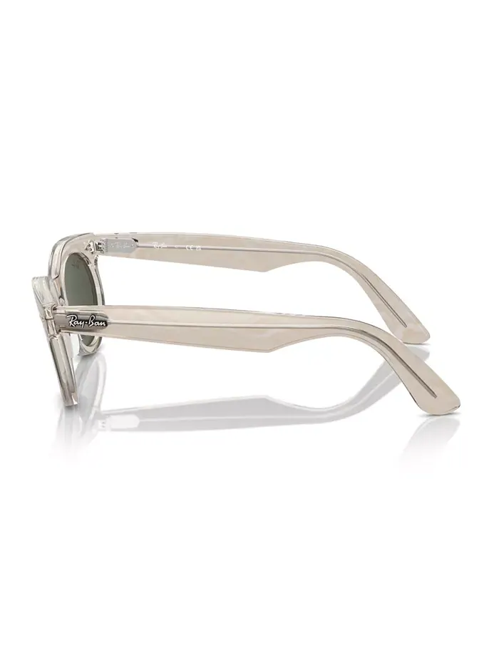 Унисекс-солнцезащитные очки Wayfarer Oval Change RB2242 Ray-Ban — изображение 4 из 6, серый