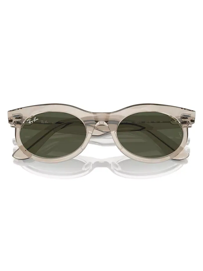 Унисекс-солнцезащитные очки Wayfarer Oval Change RB2242 Ray-Ban — изображение 5 из 6, серый