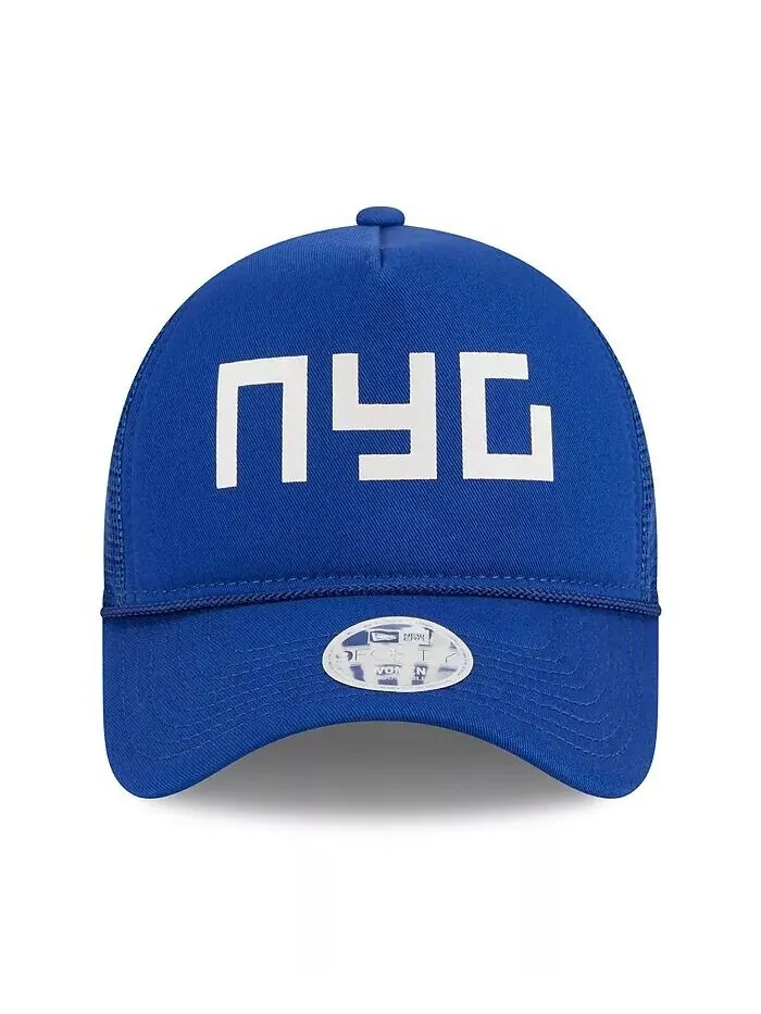 Женская регулируемая кепка Royal New York Giants McGee Trucker 9FORTY New Era — изображение 2 из 3