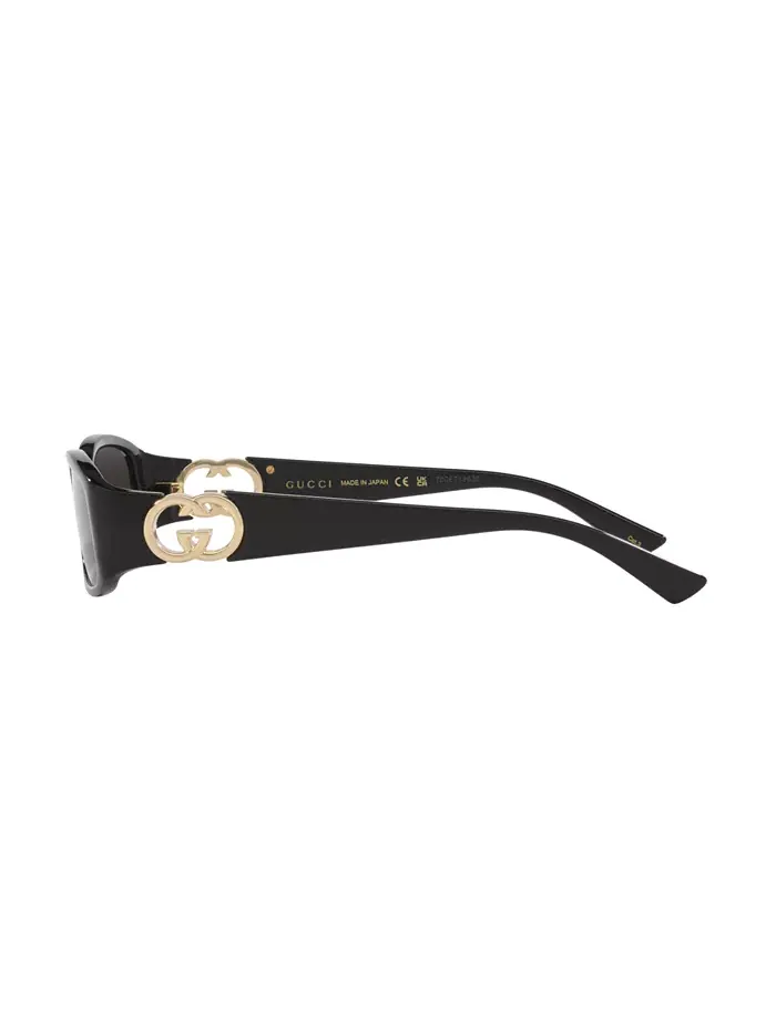 Женские маленькие солнцезащитные очки, GG1661S GC002287 Gucci — изображение 4 из 5, черный