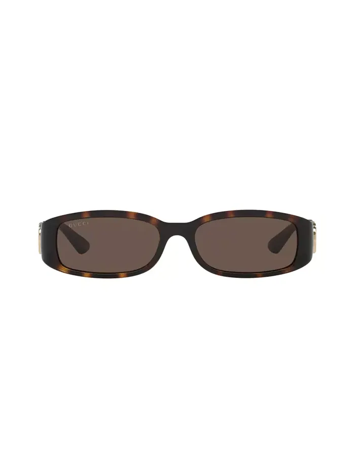 Женские маленькие солнцезащитные очки, GG1661S GC002287 Gucci — изображение 2 из 5, коричневый