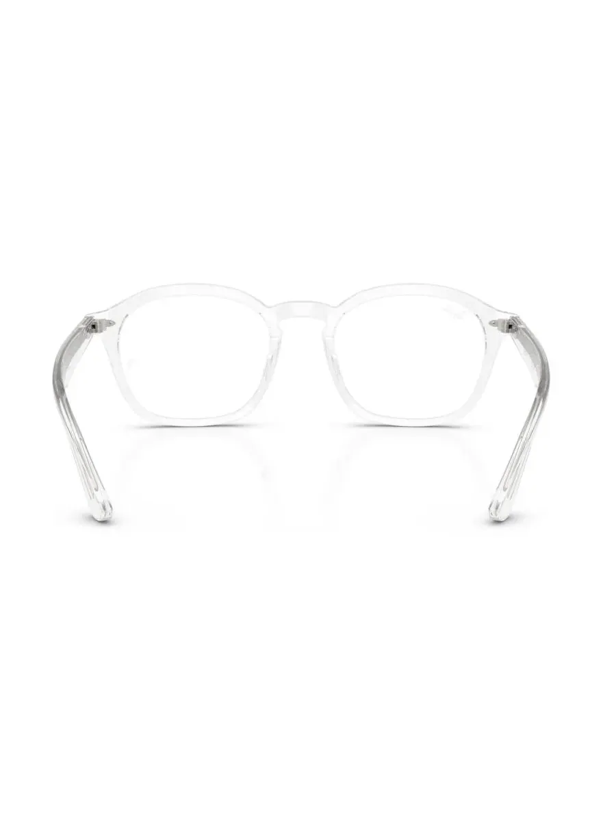Квадратные очки унисекс, RB5451 Ray-Ban — изображение 2 из 5, прозрачный