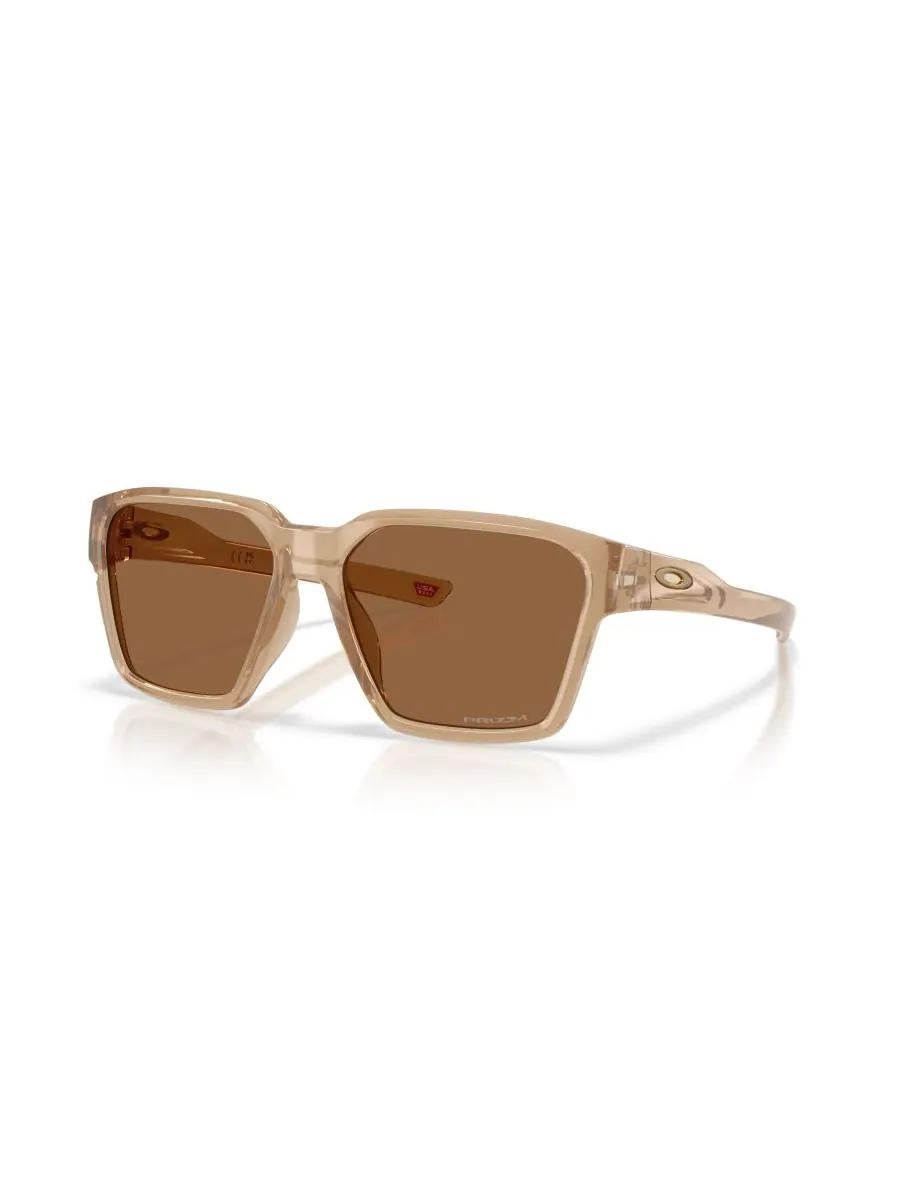 Мужские квадратные солнцезащитные очки, Briza OO9497 Oakley, Polished Sepia