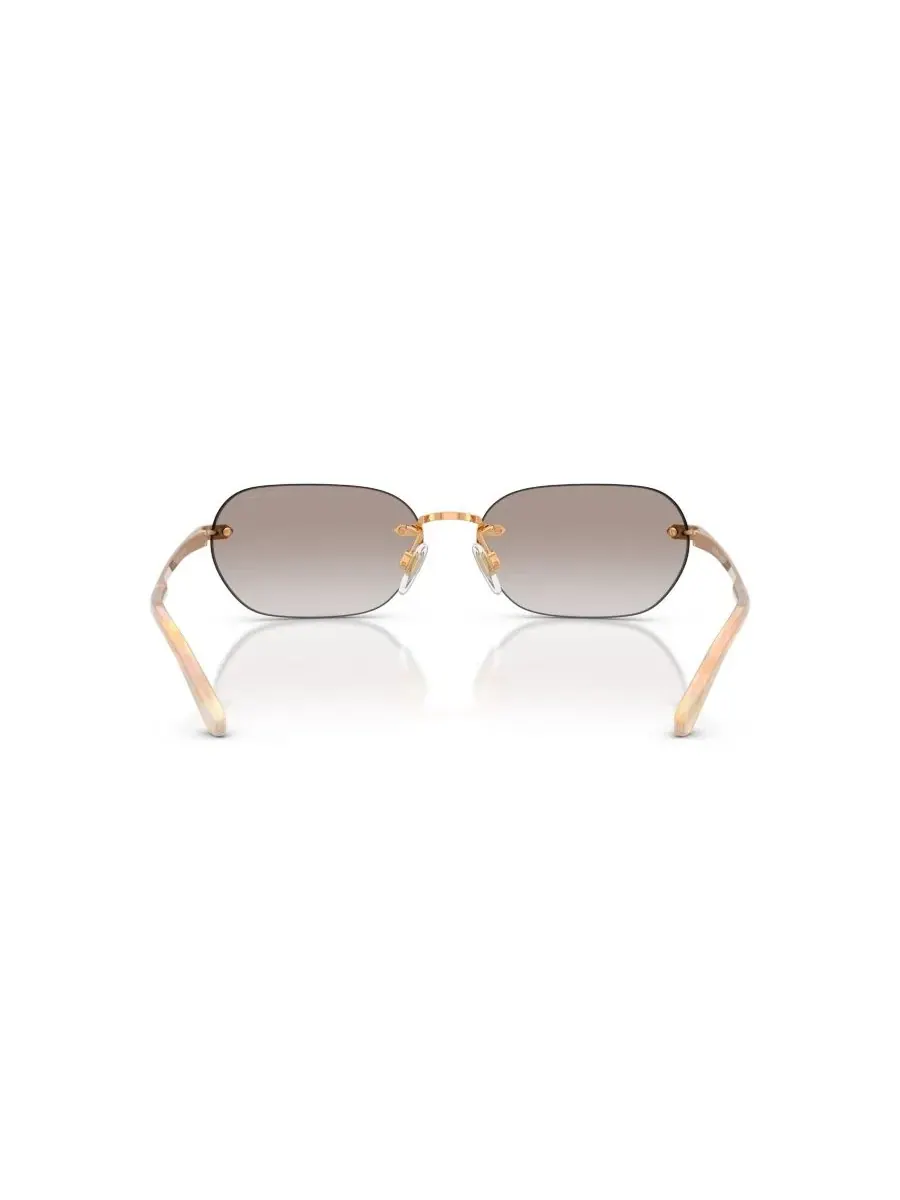 Солнцезащитные очки с металлической оправой, модель RL7089 Ralph Lauren — изображение 4 из 5, золотистый