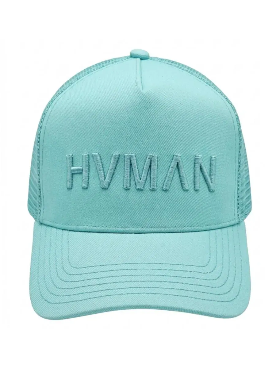 Кепка-тракер с сеткой HVMAN — изображение 3 из 3, небесный