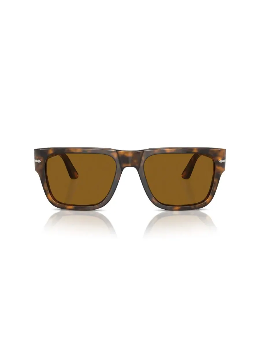 Очки солнцезащитные квадратные PO3348S Persol — изображение 2 из 6, коричневый
