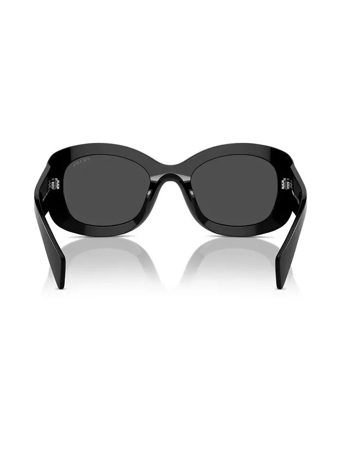 Овальные женские солнцезащитные очки, PR A13S PRADA — изображение 3 из 6, черный