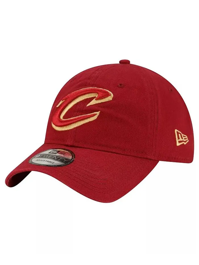 Мужская винная кепка Cleveland Cavaliers Team 2.0 9TWENTY Adjustable New Era