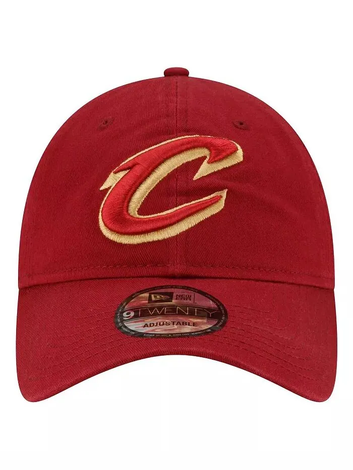 Мужская винная кепка Cleveland Cavaliers Team 2.0 9TWENTY Adjustable New Era — изображение 2 из 4
