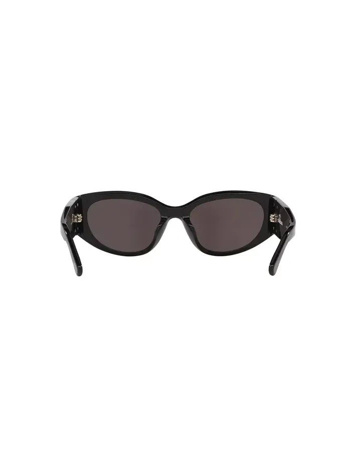 Женские овальные солнцезащитные очки, BB0324SK 6E000336 Balenciaga — изображение 2 из 5, черный
