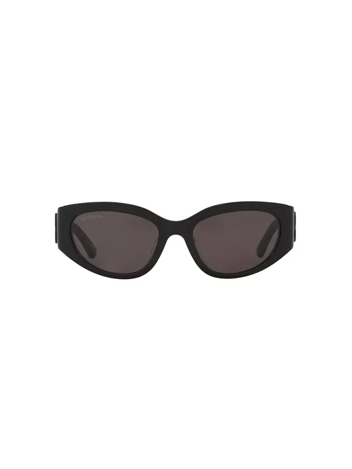 Женские овальные солнцезащитные очки, BB0324SK 6E000336 Balenciaga — изображение 3 из 5, черный