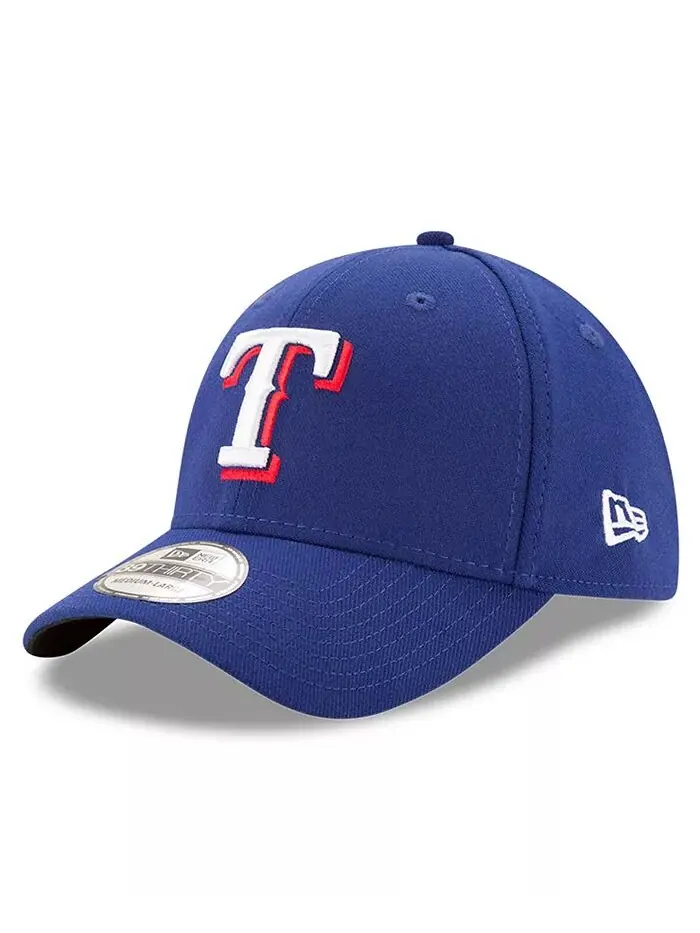 Мужская кепка Royal Texas Rangers Team Classic Game 39THIRTY Flex New Era — изображение 4 из 4