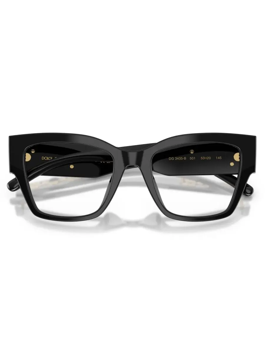 Женские очки-бабочки Dolce Gabbana, DG3435B Dolce&Gabbana — изображение 4 из 5, черный
