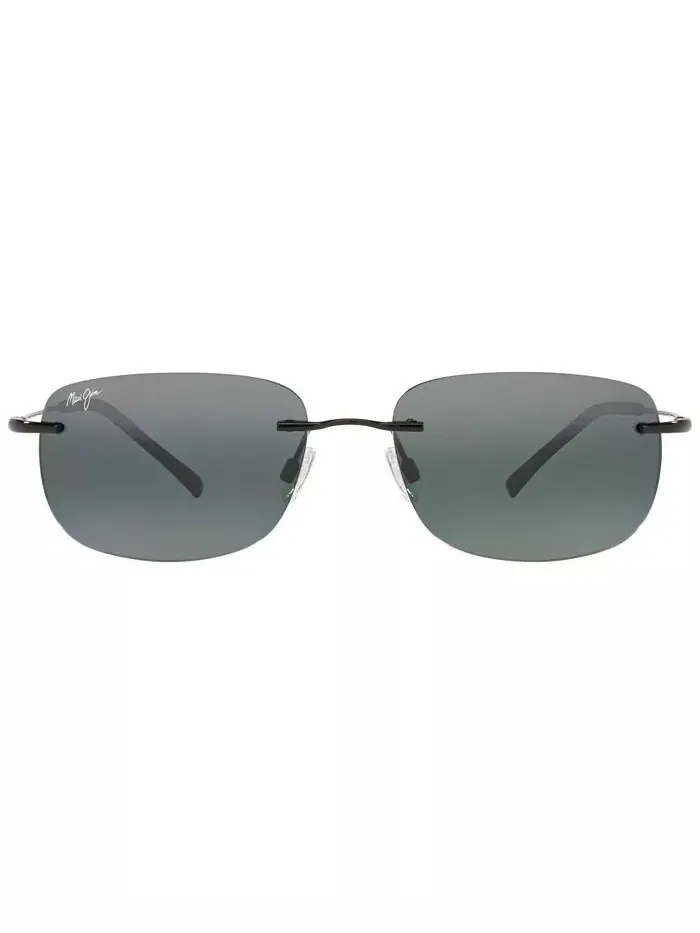 Поляризованные солнцезащитные очки унисекс Maui Jim — изображение 2 из 4, черный