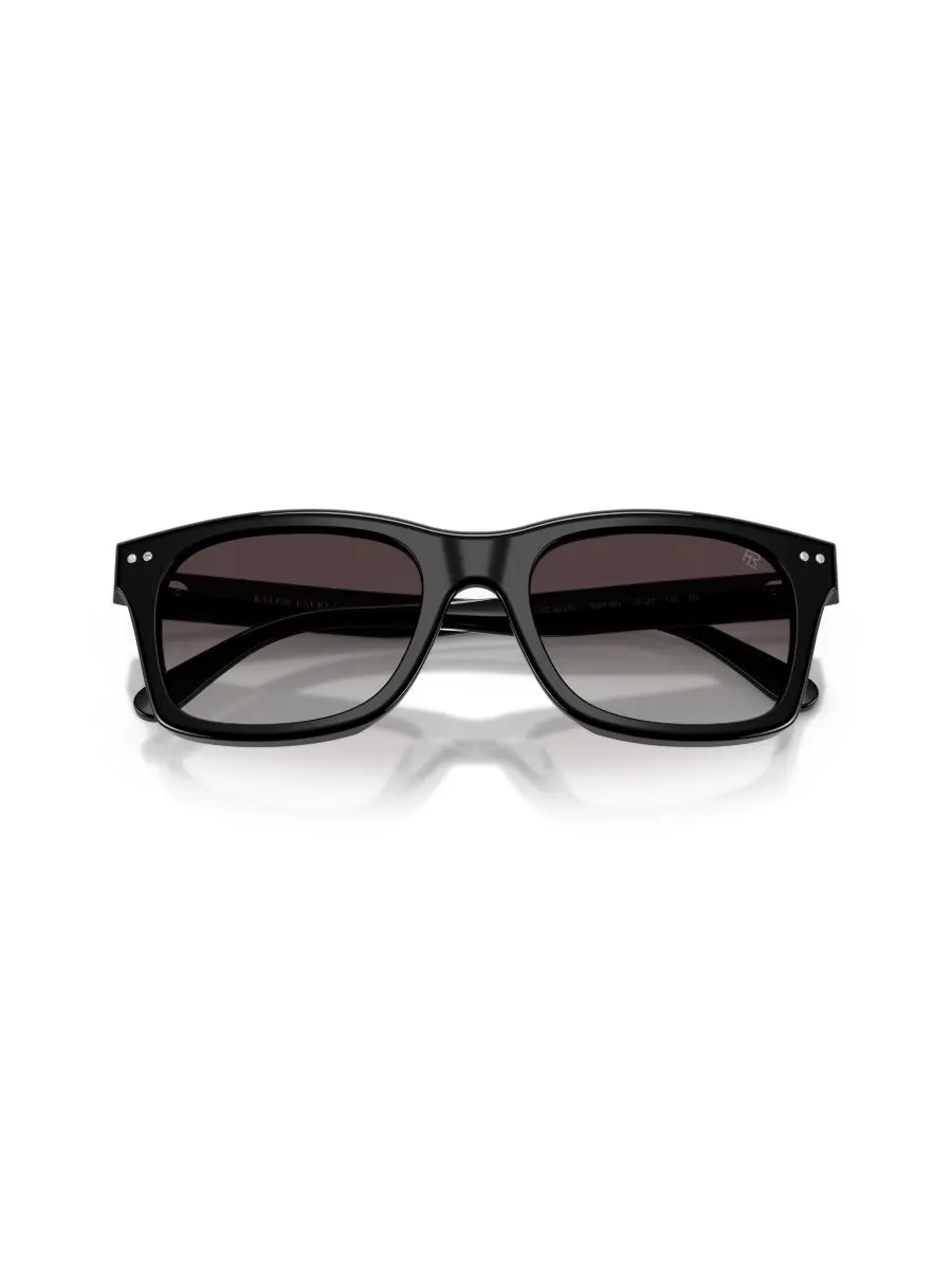 Солнцезащитные очки унисекс квадратной формы, RL8237U Ralph Lauren — изображение 5 из 6, черный