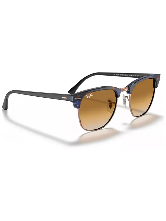 Солнцезащитные очки, CLUBMASTER FLECK RB3016 Ray-Ban — изображение 4 из 6, коричневый