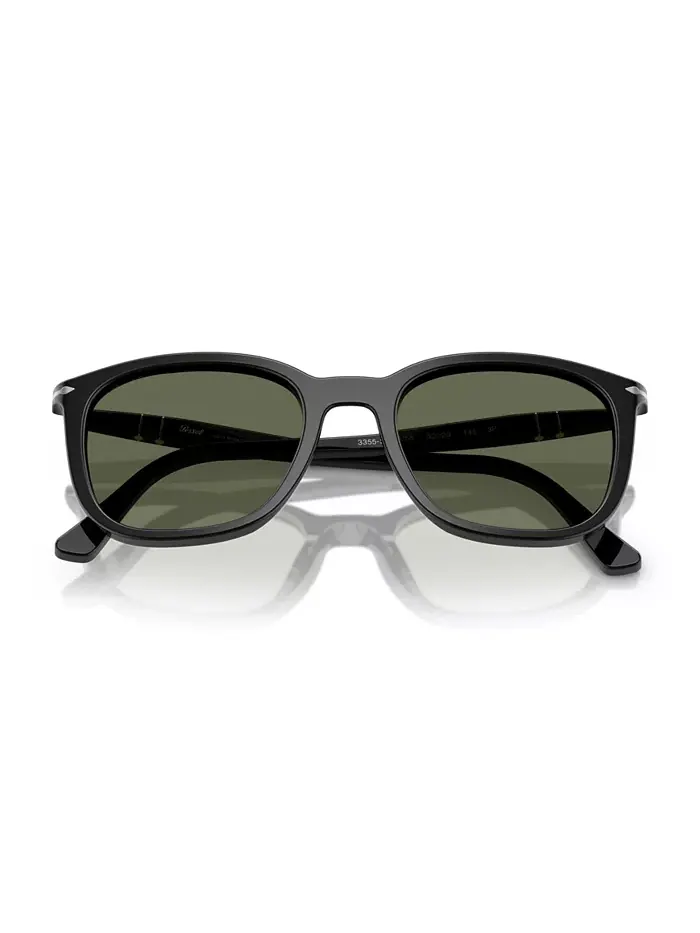 Унисекс поляризованные солнцезащитные очки, PO3355S Persol — изображение 5 из 6, черный