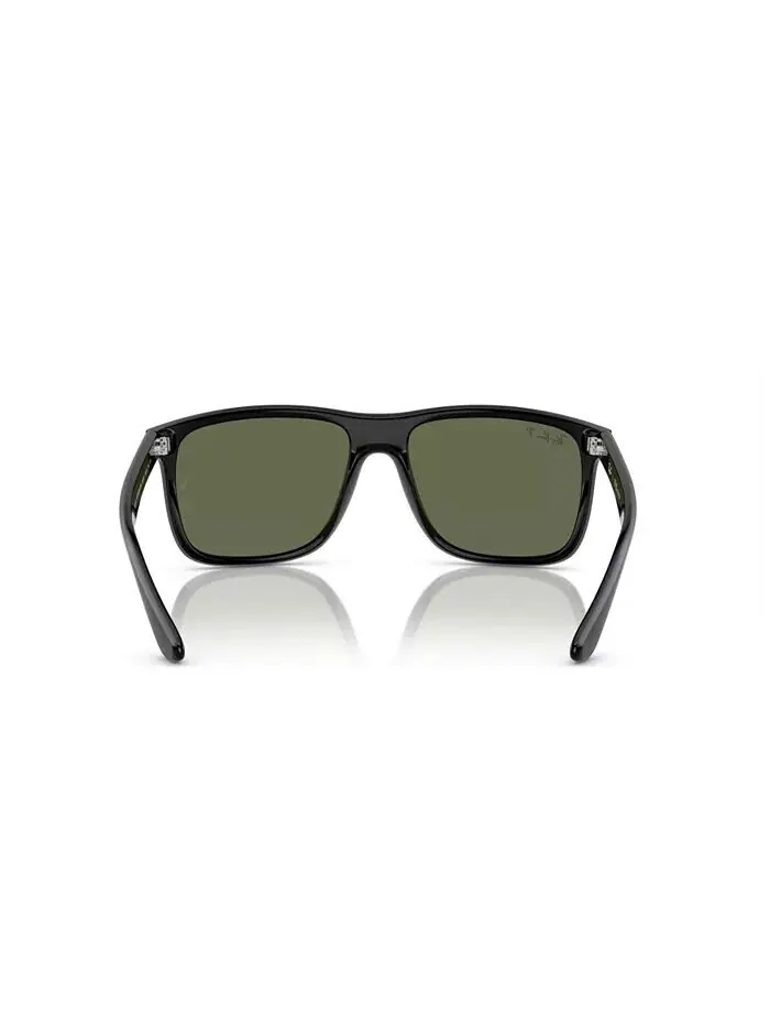 Двуполяризованные солнцезащитные очки-бойфренды унисекс, RB4547 Ray-Ban — изображение 4 из 7, черный