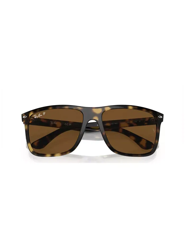 Унисекс солнцезащитные очки Boyfriend Two с поляризацией, RB4547 Ray-Ban — изображение 6 из 7, коричневый