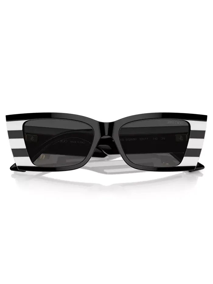 Женские солнцезащитные очки, JC5009 Jimmy Choo — изображение 12 из 16, черный