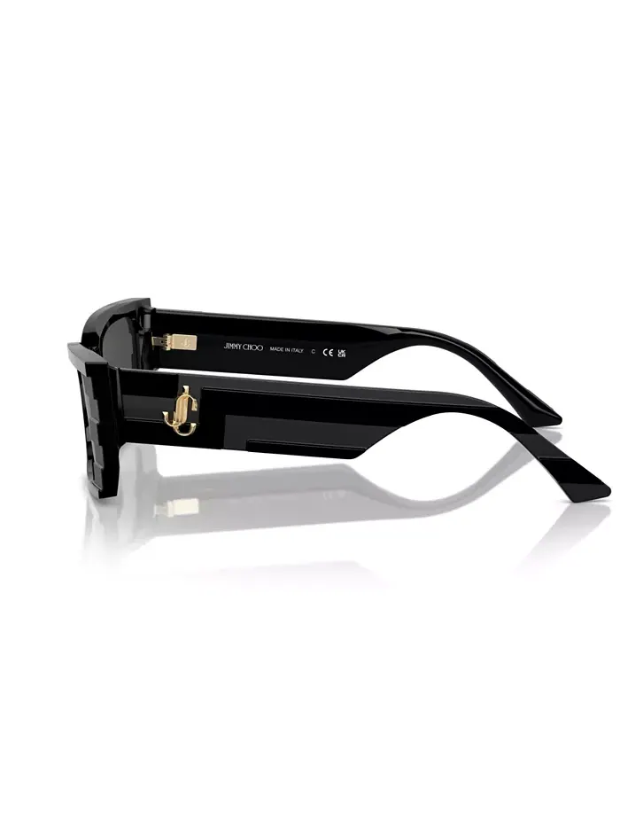 Женские солнцезащитные очки, JC5009 Jimmy Choo — изображение 8 из 16, черный