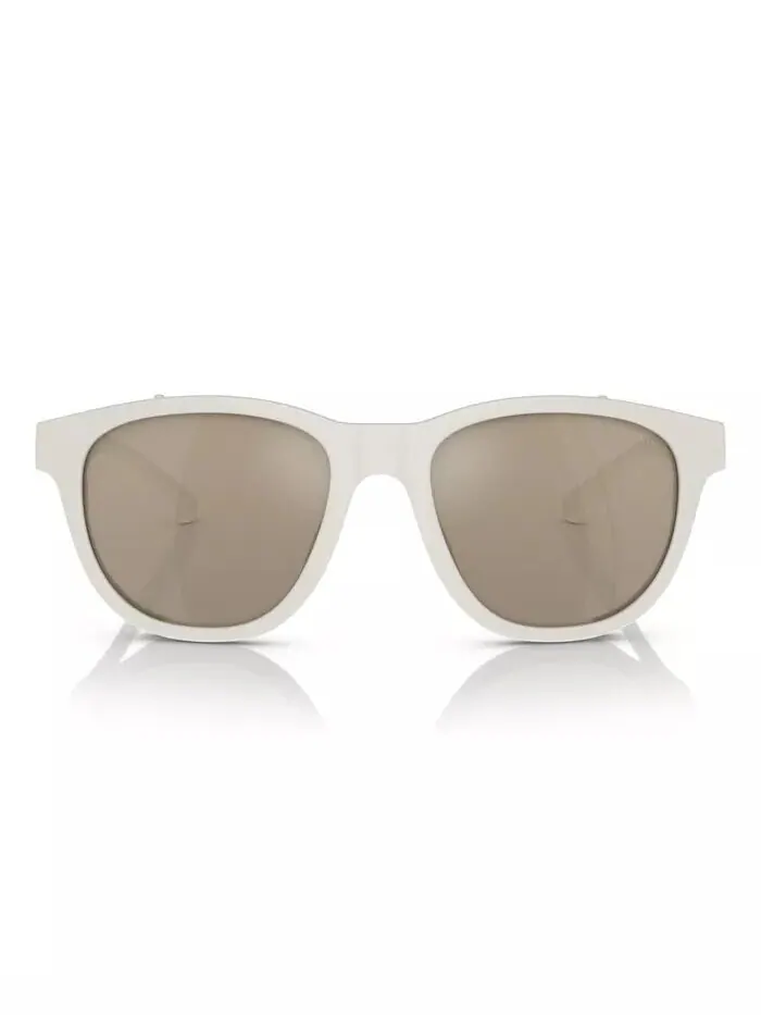 Мужские солнцезащитные очки, зеркальные EA4216U Emporio Armani — изображение 2 из 5, белый