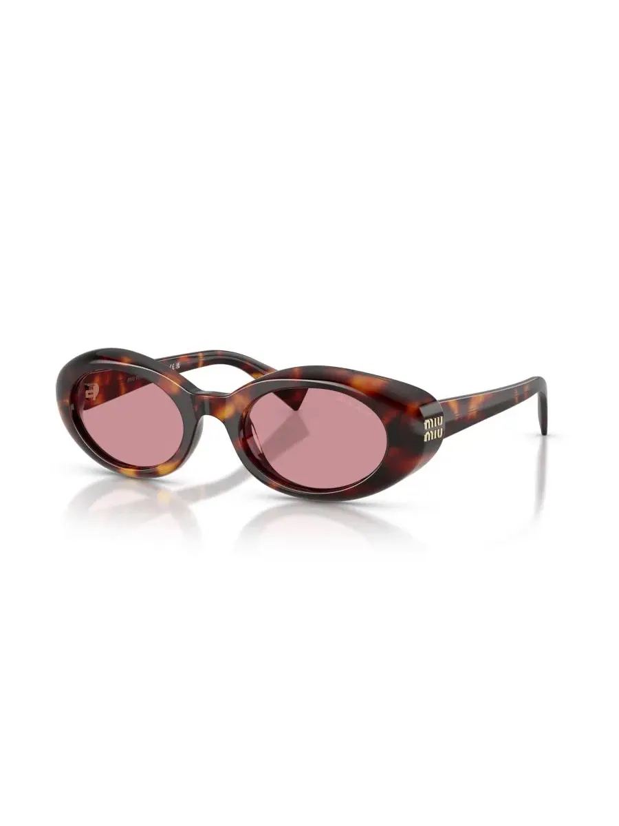 Овальные солнцезащитные очки MU B09S MIU MIU