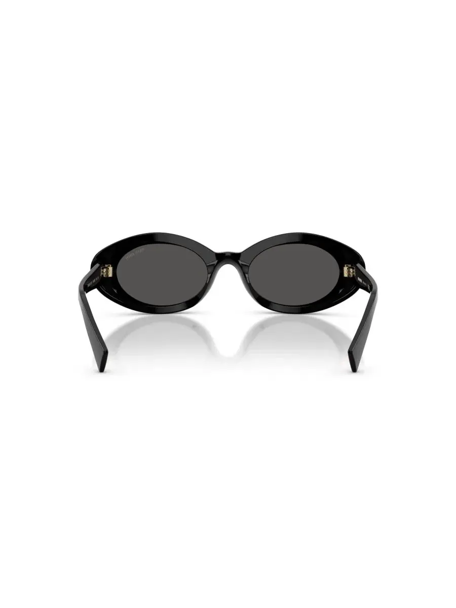 Овальные солнцезащитные очки MU B09S MIU MIU — изображение 10 из 11, коричневый