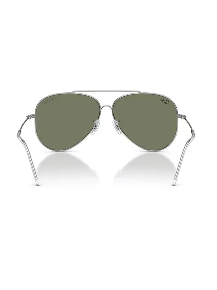 Солнцезащитные очки унисекс Ray-Ban — изображение 4 из 6, серебряный