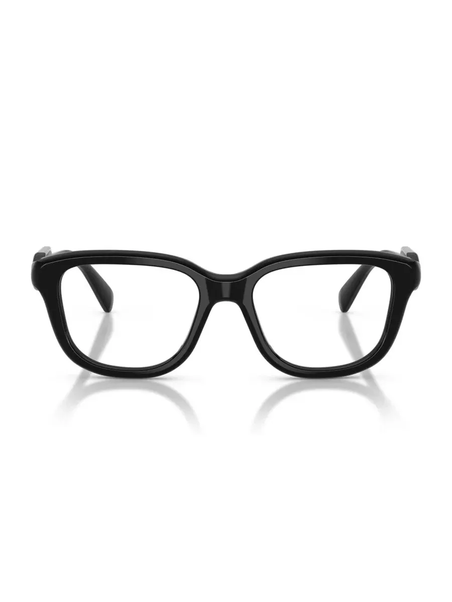 Женские прямоугольные очки, MU 02ZV MIU MIU — изображение 4 из 5, черный