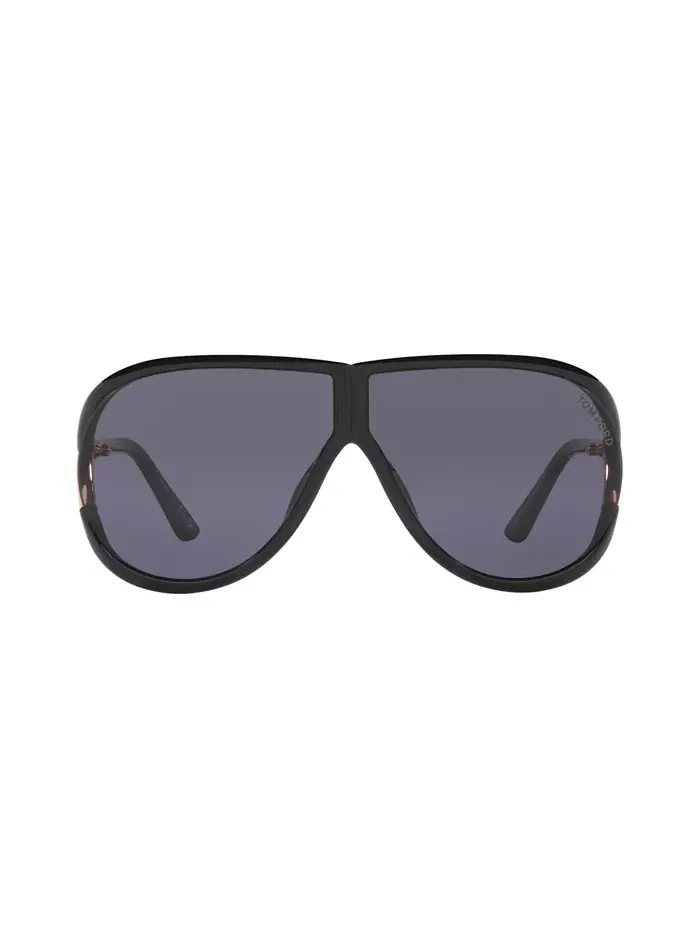 Унисекс большие солнцезащитные очки, FT1197 TR001938 Tom Ford — изображение 2 из 5, черный