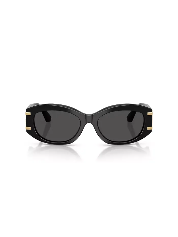 Женские солнцезащитные очки большого размера, DG4502 Dolce&Gabbana — изображение 3 из 6, черный