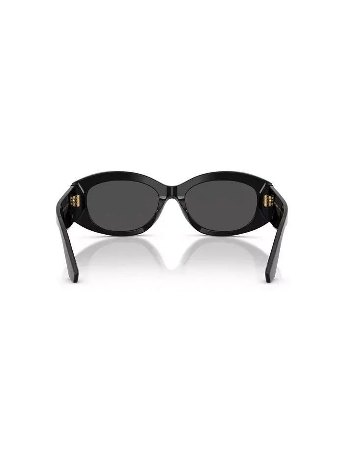 Женские солнцезащитные очки большого размера, DG4502 Dolce&Gabbana — изображение 4 из 6, черный