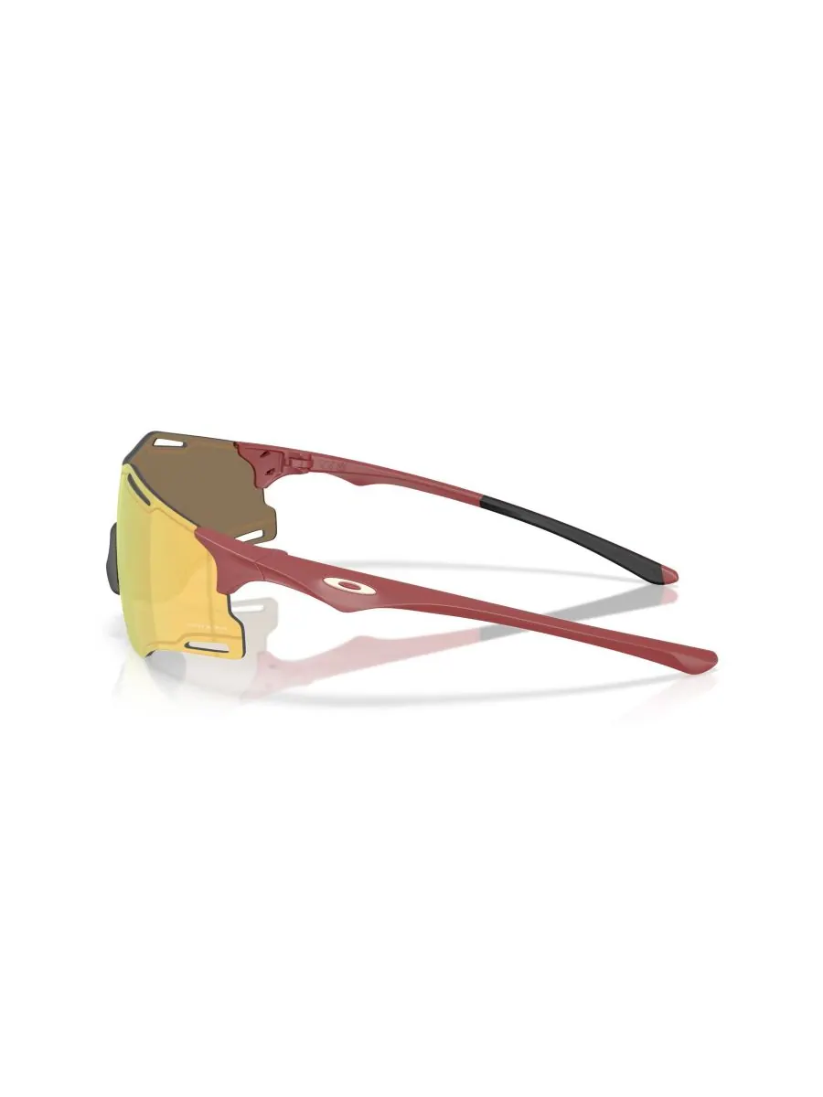 Солнцезащитные очки унисекс прямоугольной формы, Cybr Zero OO9512D Oakley — изображение 3 из 8, красный