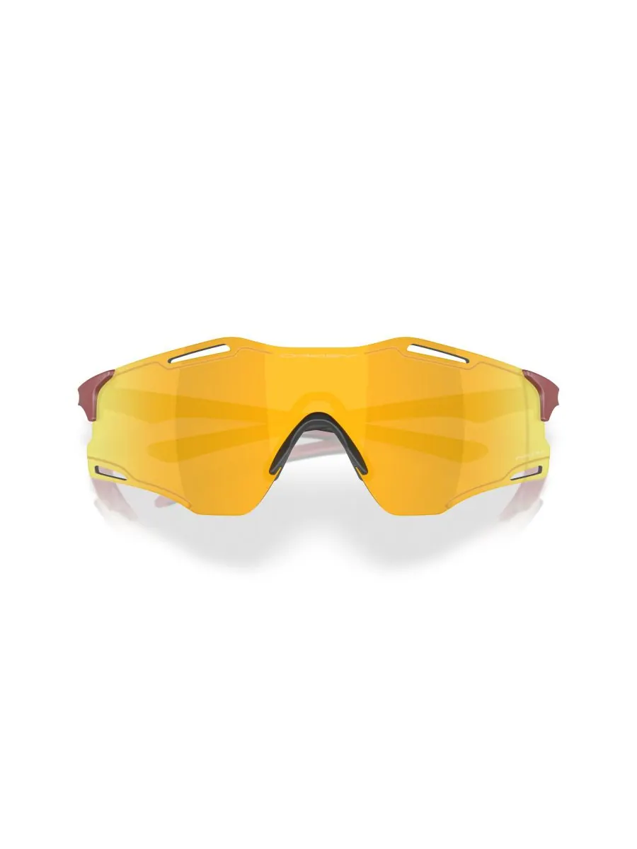 Солнцезащитные очки унисекс прямоугольной формы, Cybr Zero OO9512D Oakley — изображение 6 из 8, красный