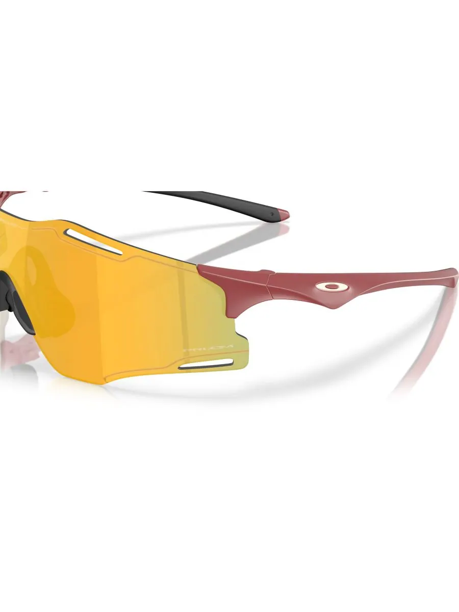 Солнцезащитные очки унисекс прямоугольной формы, Cybr Zero OO9512D Oakley — изображение 7 из 8, красный