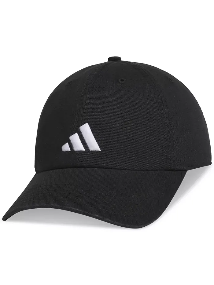 Мужская кепка Ultimate 3 с вышитым логотипом adidas — изображение 2 из 4, черный/белый