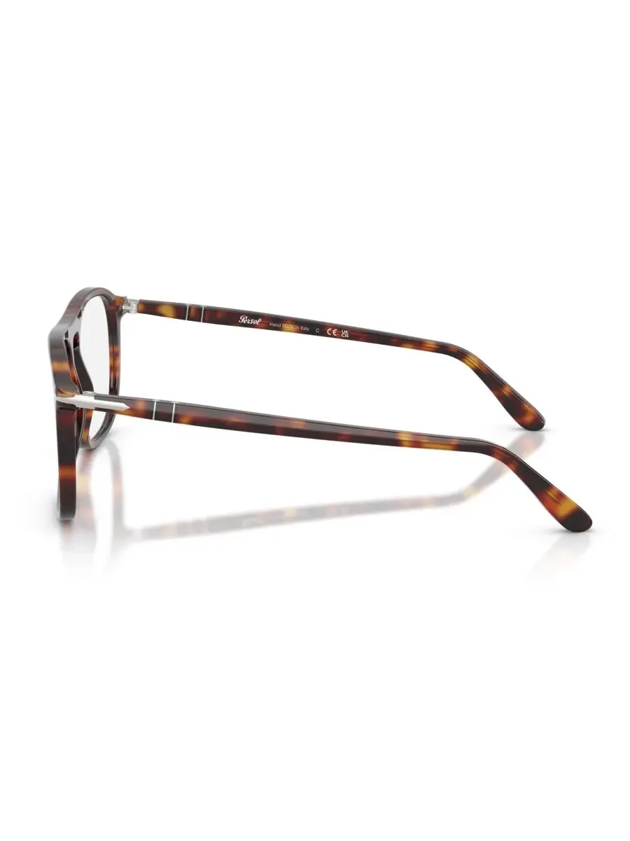 Квадратные очки унисекс, PO3392V Persol — изображение 3 из 4, коричневый