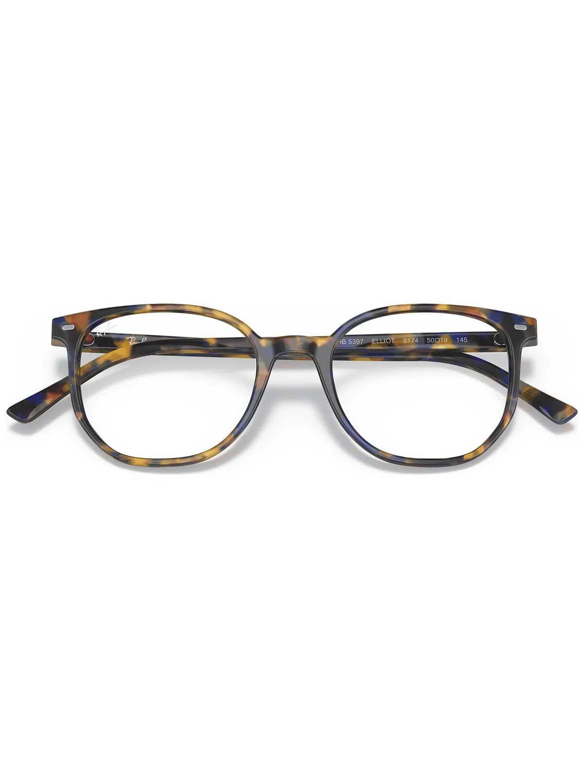 RB5397 Очки унисекс нестандартной формы ELLIOT Ray-Ban — изображение 5 из 13, желтый синий