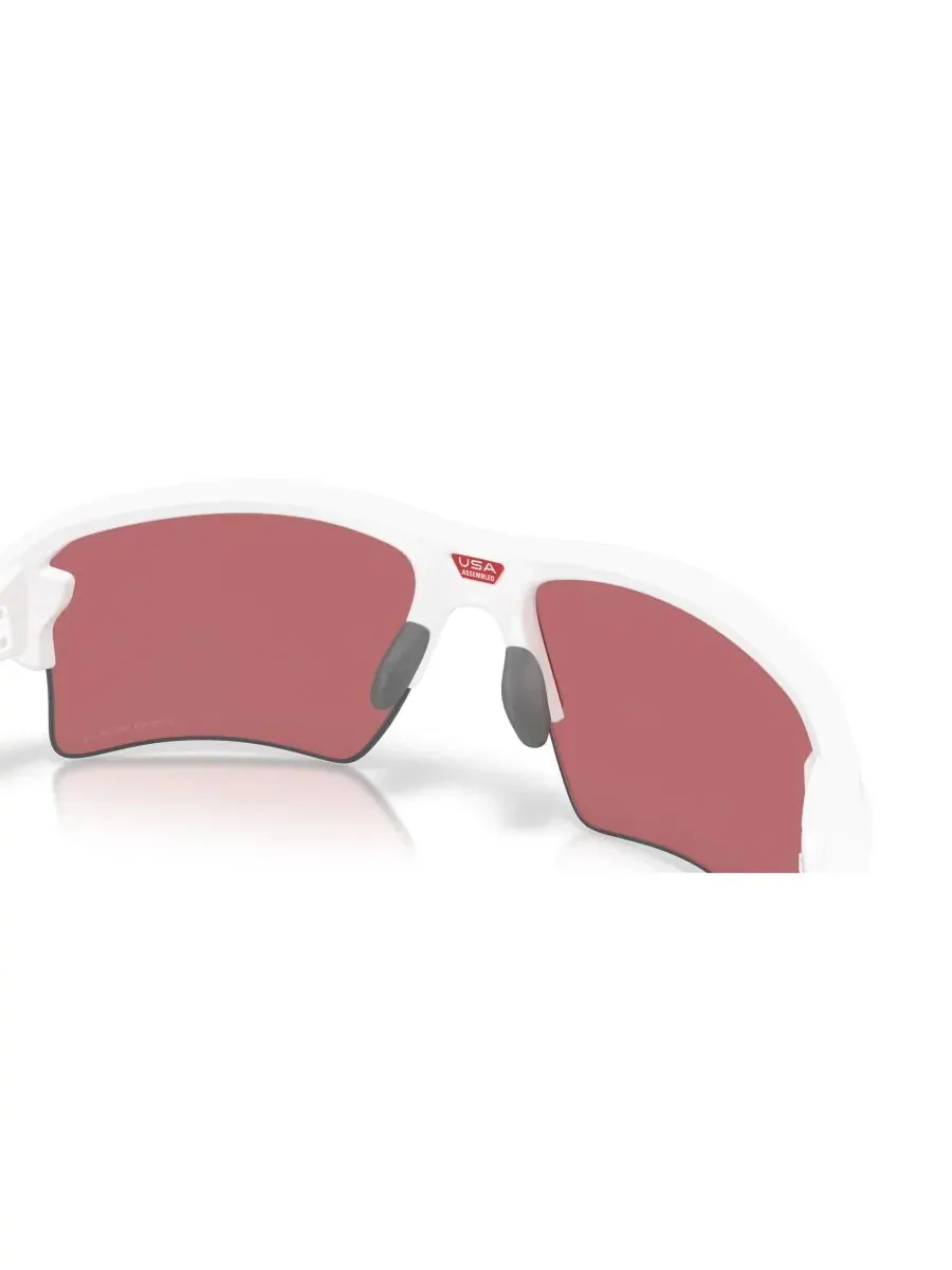 Oakley Мужские солнцезащитные очки Flak 2.0 из коллекции Green, OO9488 — изображение 2 из 10, белый