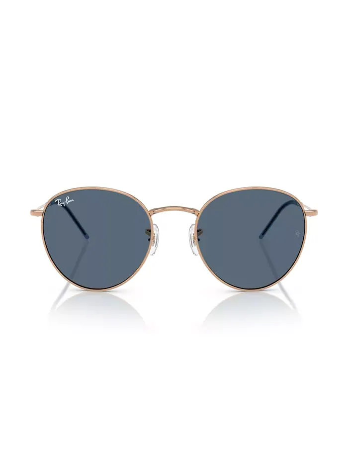 Унисекс круглые солнцезащитные очки с обратной оправой, RBR0103S Ray-Ban — изображение 2 из 6, розовое золото