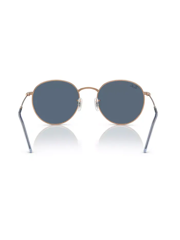Унисекс круглые солнцезащитные очки с обратной оправой, RBR0103S Ray-Ban — изображение 4 из 6, розовое золото