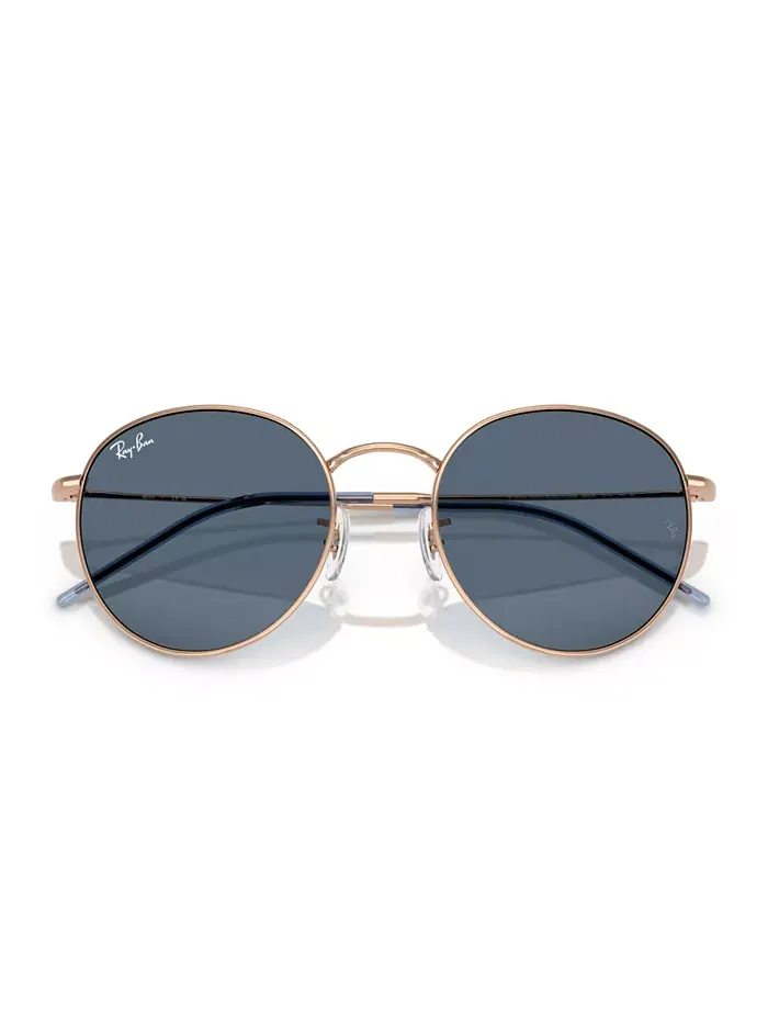 Унисекс круглые солнцезащитные очки с обратной оправой, RBR0103S Ray-Ban — изображение 5 из 6, розовое золото