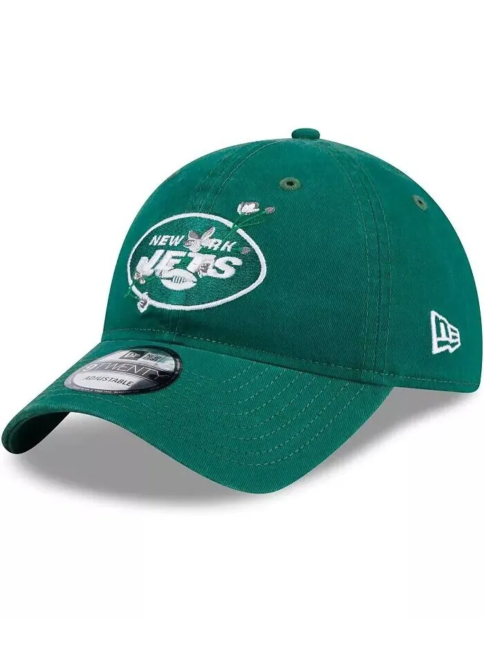 Женская зеленая регулируемая кепка New York Jets Game Day Flower 9TWENTY New Era — изображение 1 из 4, зеленый