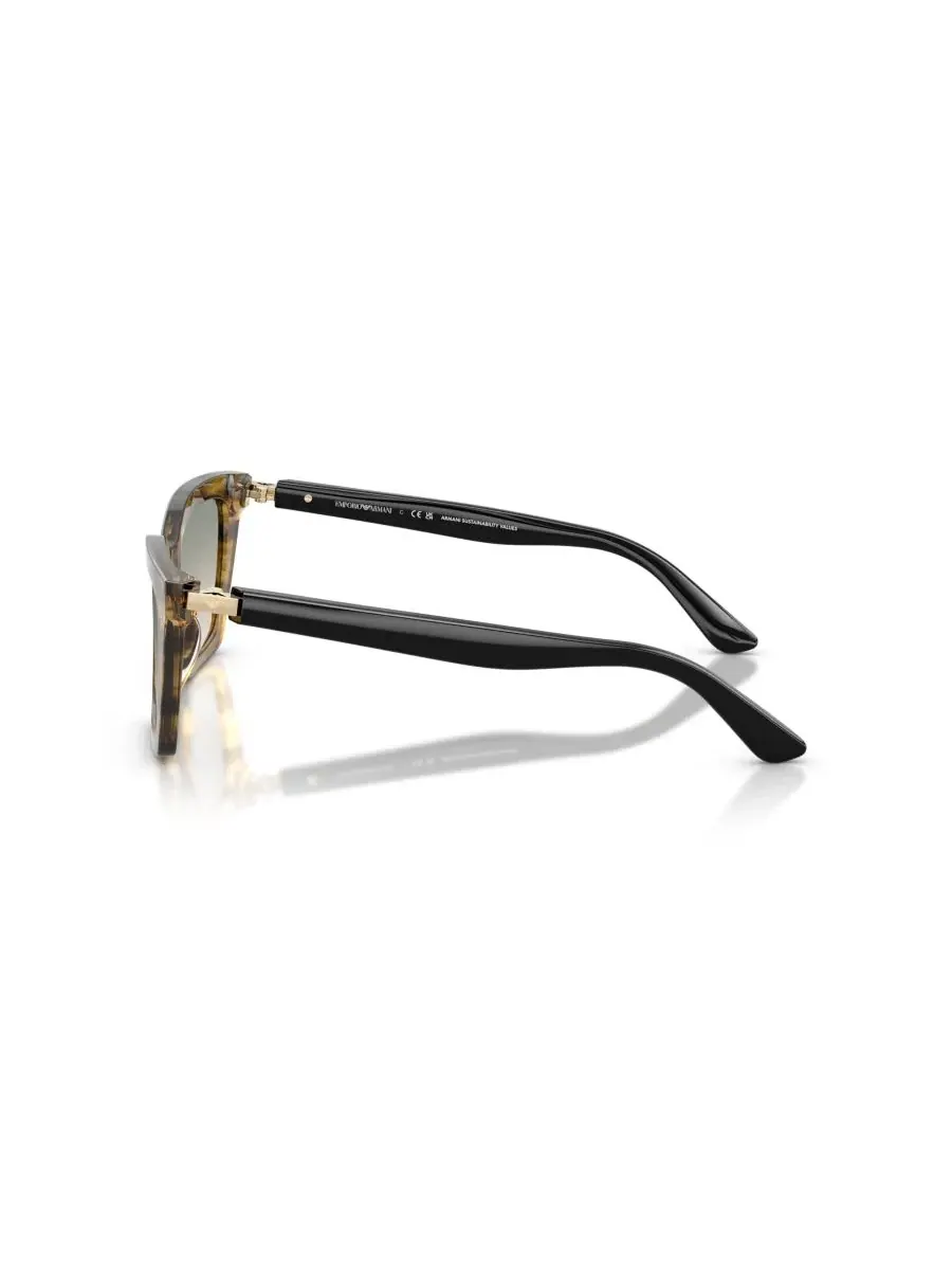 Солнцезащитные очки с бабочковой оправой EA4250U Emporio Armani — изображение 3 из 5, зеленый